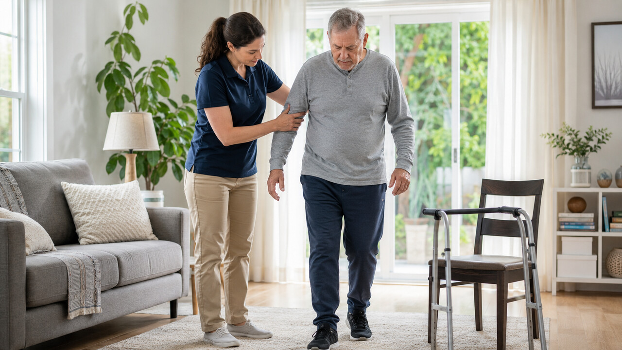 <strong>Fizjoterapia po udarze w domu – jak wygląda rehabilitacja neurologiczna?</strong> <strong>Fizjoterapia po udarze w domu – jak wygląda rehabilitacja neurologiczna?</strong>